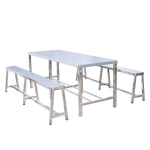 ban-chu-nhat-inox-co-dinh-co-2-ghe-co-dinh-bcn8